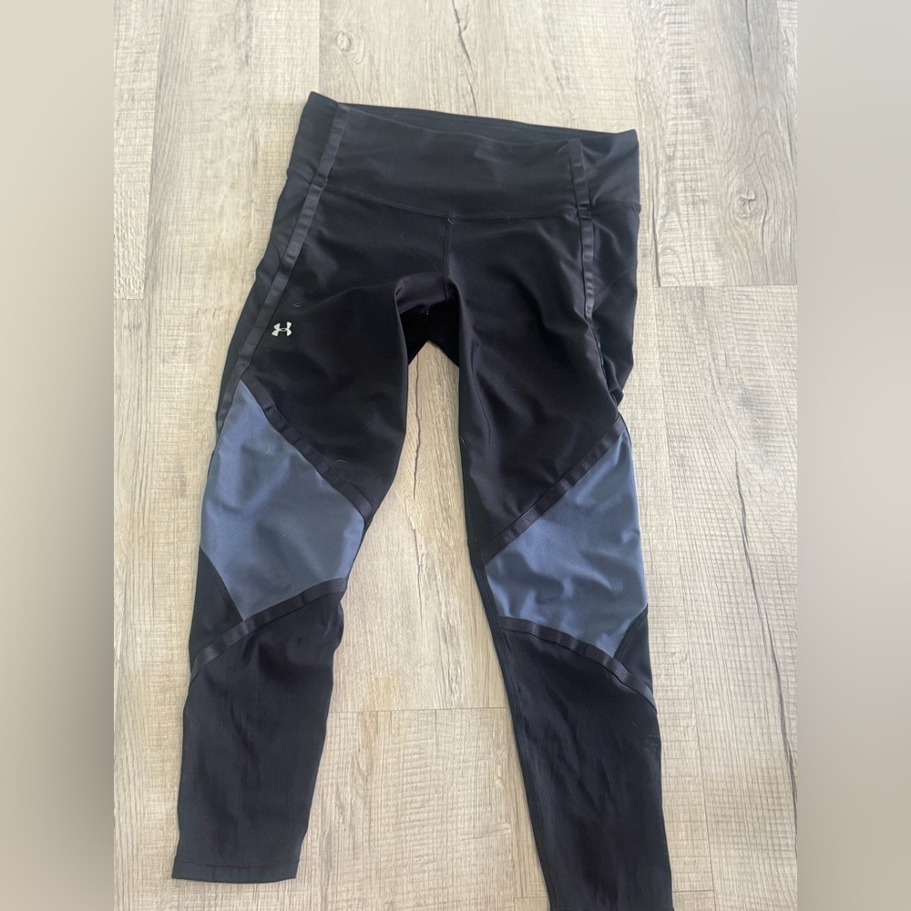 Under Armour Black and Gray Leggings